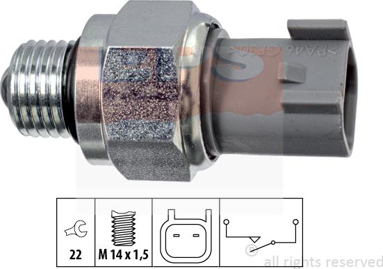 MDR EPS-1860 272 - Interruttore, Luce di retromarcia autozon.pro