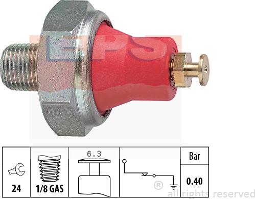 MDR EPS-1800 016 - Sensore, Pressione olio autozon.pro