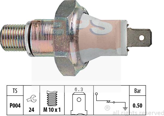 MDR EPS-1800 119 - Sensore, Pressione olio autozon.pro