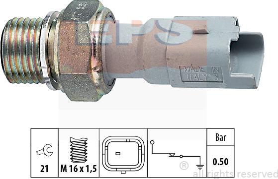 MDR EPS-1800 130 - Sensore, Pressione olio autozon.pro