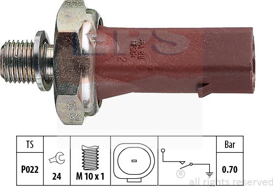 MDR EPS-1800 132 - Sensore, Pressione olio autozon.pro