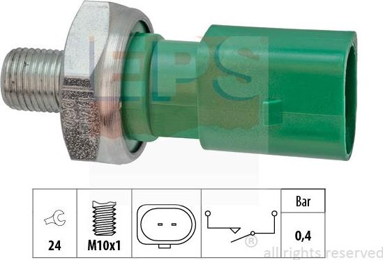 MDR EPS-1800 204 - Sensore, Pressione olio autozon.pro