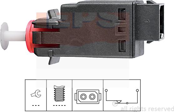 MDR EPS-1810 058 - Interruttore luce freno autozon.pro