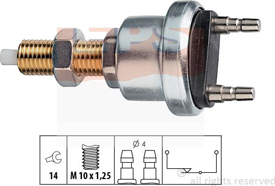 MDR EPS-1810 006 - Interruttore luce freno autozon.pro