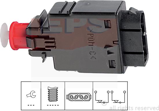 MDR EPS-1810 081 - Interruttore luce freno autozon.pro