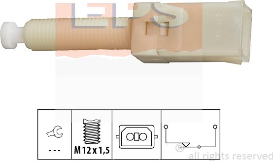 MDR EPS-1810 087 - Interruttore luce freno autozon.pro