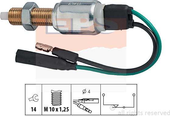 MDR EPS-1810 026 - Interruttore luce freno autozon.pro