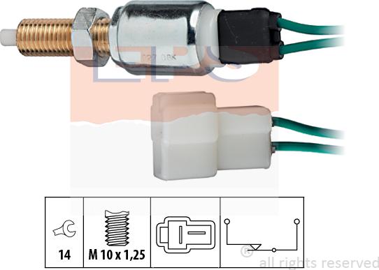 MDR EPS-1810 027 - Interruttore luce freno autozon.pro