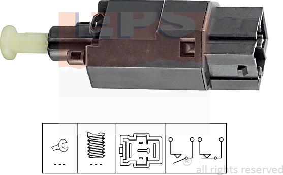 MDR EPS-1810 176 - Interruttore luce freno autozon.pro