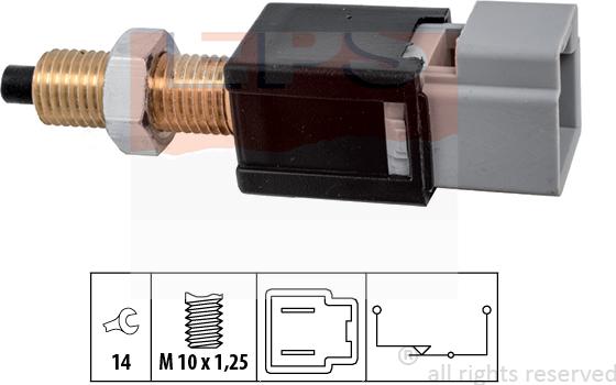 MDR EPS-1810 304 - Interruttore luce freno autozon.pro