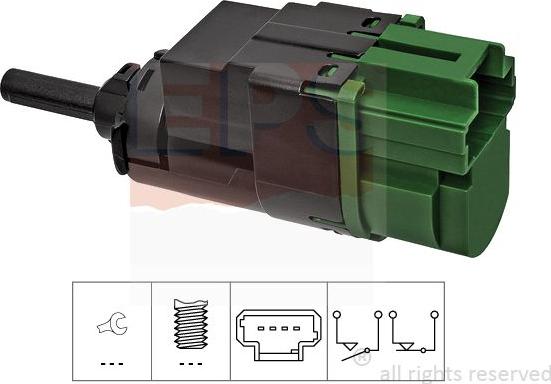 MDR EPS-1810 332 - Interruttore luce freno autozon.pro