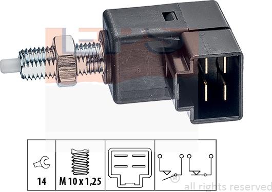 MDR EPS-1810 294 - Interruttore luce freno autozon.pro