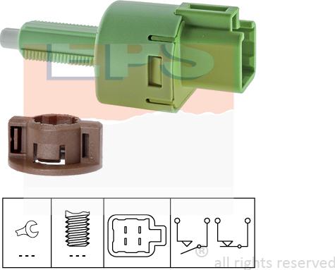 MDR EPS-1810 254 - Interruttore luce freno autozon.pro