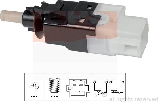 MDR EPS-1810 252 - Interruttore luce freno autozon.pro