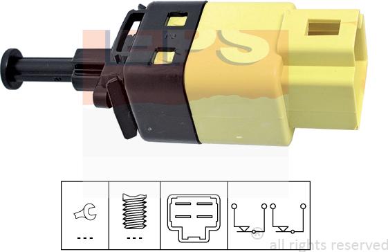 MDR EPS-1810 264 - Interruttore luce freno autozon.pro