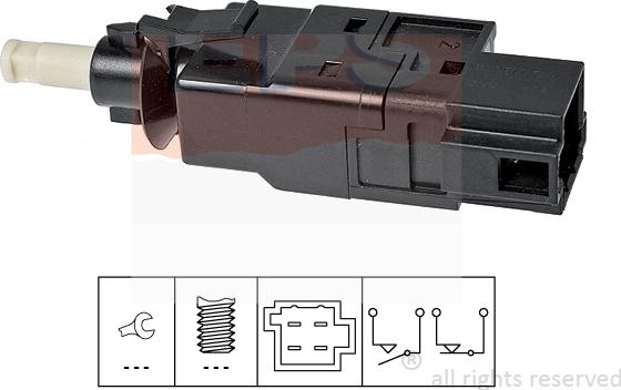 MDR EPS-1810 260 - Interruttore luce freno autozon.pro