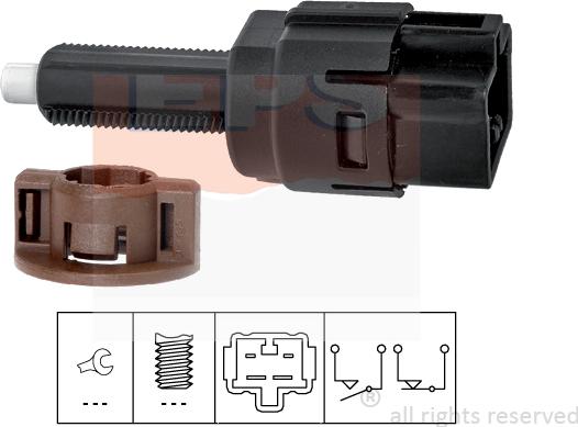 MDR EPS-1810 261 - Interruttore luce freno autozon.pro