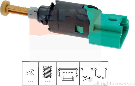 MDR EPS-1810 213 - Interruttore luce freno autozon.pro