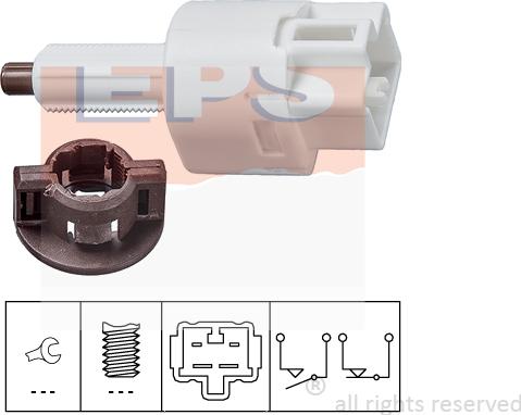 MDR EPS-1810 212 - Interruttore luce freno autozon.pro