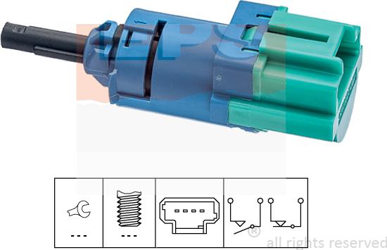 MDR EPS-1810 286 - Interruttore luce freno autozon.pro