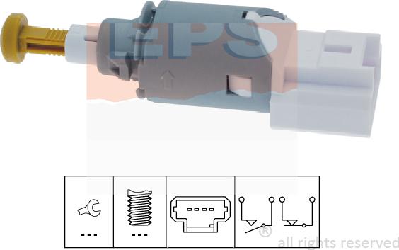 MDR EPS-1810 225 - Interruttore luce freno autozon.pro