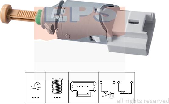 MDR EPS-1810 227 - Interruttore luce freno autozon.pro