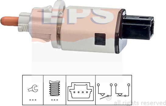 MDR EPS-1810 275 - Interruttore luce freno autozon.pro