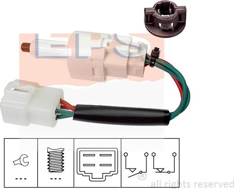 MDR EPS-1810 273 - Interruttore luce freno autozon.pro