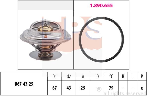 MDR EPS-1880 983 - Termostato, Refrigerante autozon.pro