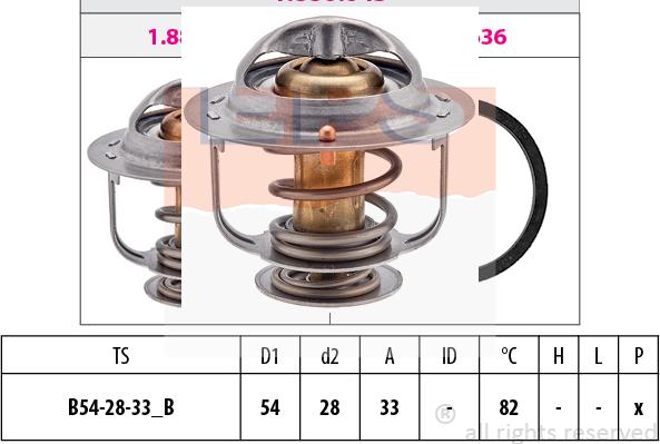 MDR EPS-1880 462 - Termostato, Refrigerante autozon.pro