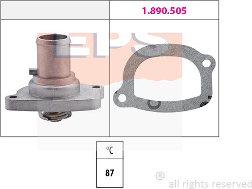 MDR EPS-1880 482 - Termostato, Refrigerante autozon.pro