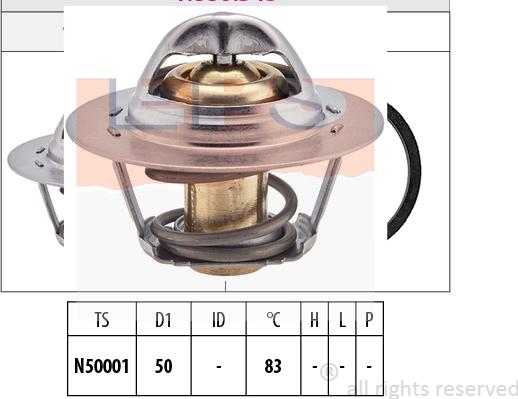 MDR EPS-1880 543S - Termostato, Refrigerante autozon.pro