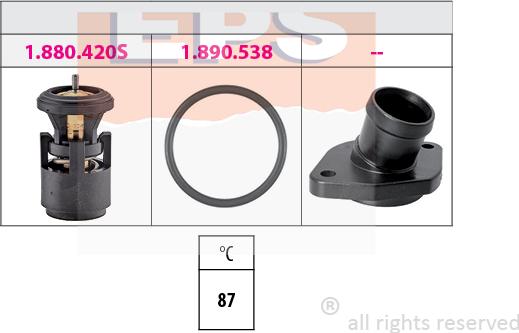 MDR EPS-1880 559 - Termostato, Refrigerante autozon.pro