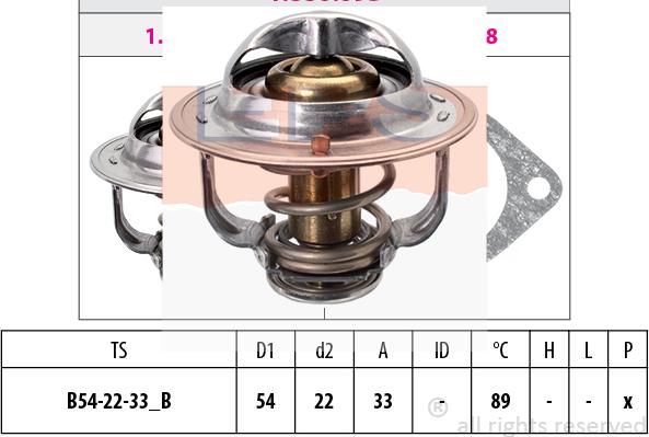 MDR EPS-1880 693S - Termostato, Refrigerante autozon.pro