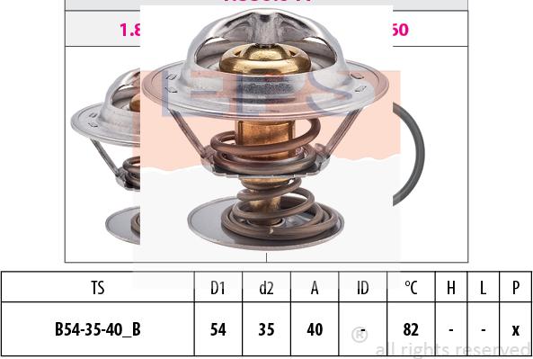 MDR EPS-1880 641S - Termostato, Refrigerante autozon.pro