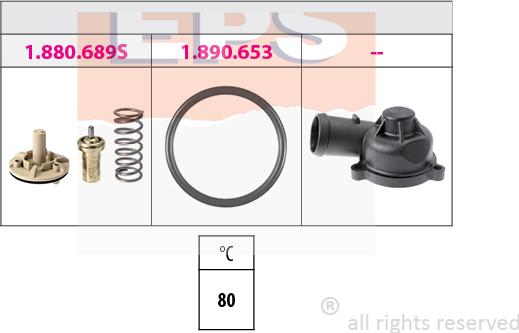 MDR EPS-1880 689K - Termostato, Refrigerante autozon.pro