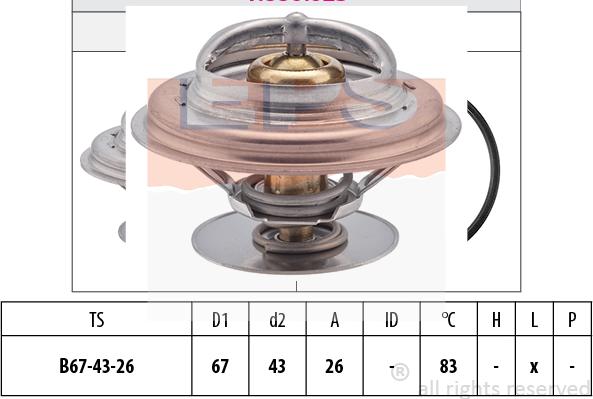 MDR EPS-1880 625S - Termostato, Refrigerante autozon.pro