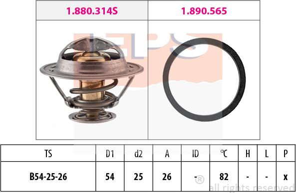 MDR EPS-1880 677 - Termostato, Refrigerante autozon.pro