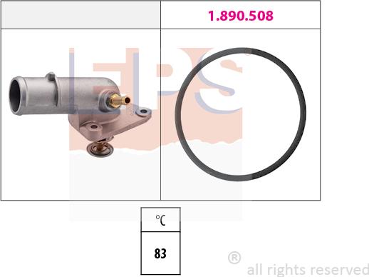 MDR EPS-1880 166 - Termostato, Refrigerante autozon.pro