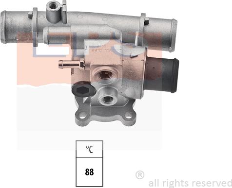 MDR EPS-1880 116 - Termostato, Refrigerante autozon.pro