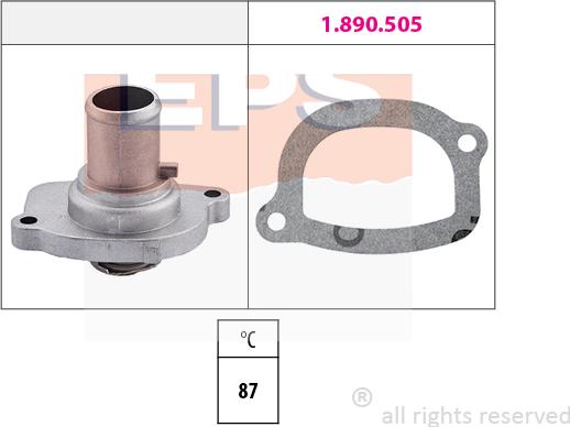 MDR EPS-1880 187 - Termostato, Refrigerante autozon.pro