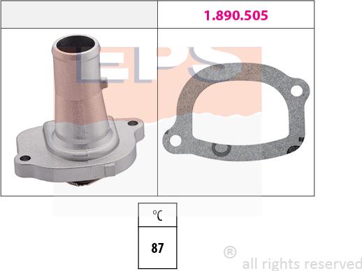 MDR EPS-1880 124 - Termostato, Refrigerante autozon.pro