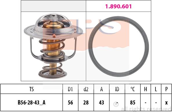 MDR EPS-1880 398 - Termostato, Refrigerante autozon.pro