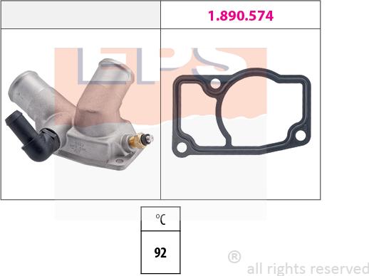 MDR EPS-1880 343 - Termostato, Refrigerante autozon.pro