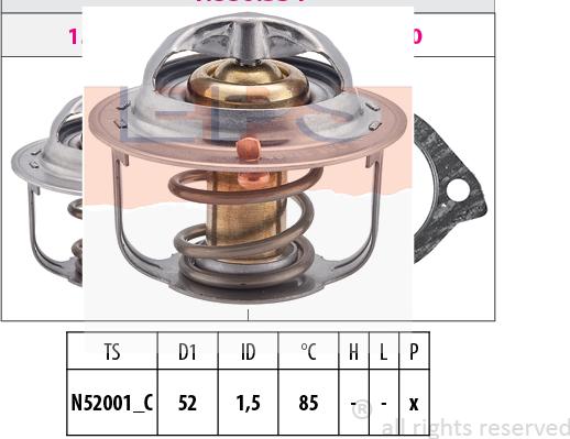 MDR EPS-1880 354S - Termostato, Refrigerante autozon.pro