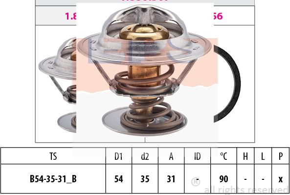 MDR EPS-1880 307S - Termostato, Refrigerante autozon.pro