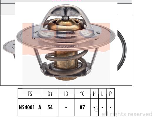 MDR EPS-1880 268S - Termostato, Refrigerante autozon.pro