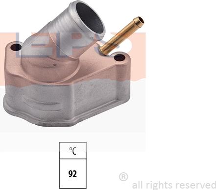 MDR EPS-1880 287 - Termostato, Refrigerante autozon.pro