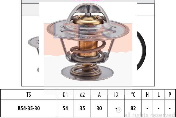 MDR EPS-1880 221S - Termostato, Refrigerante autozon.pro