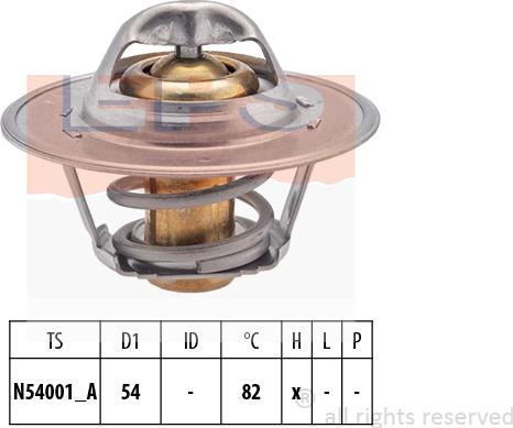 MDR EPS-1880 273 - Termostato, Refrigerante autozon.pro